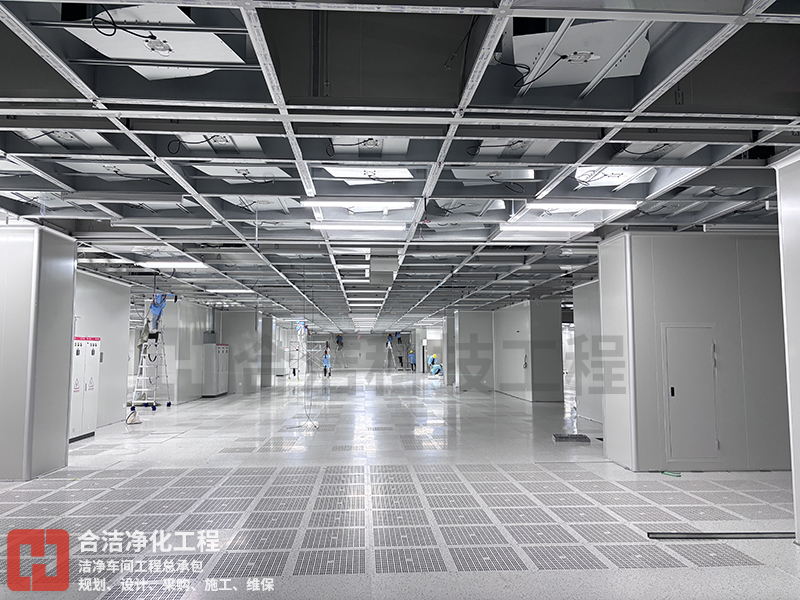 半導(dǎo)體百級潔凈廠房的圖片